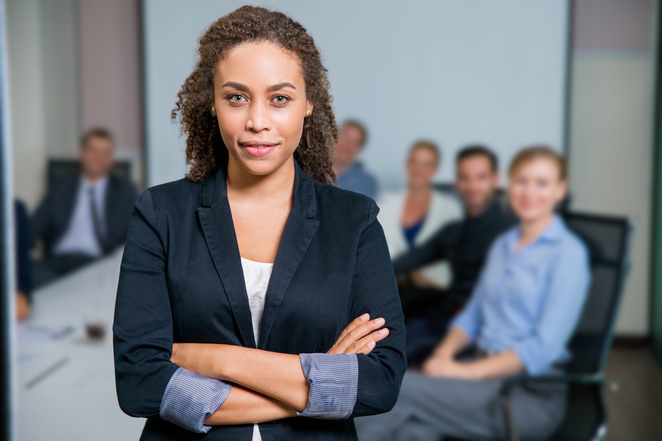Senior leadership candidate meeting executive search consultants